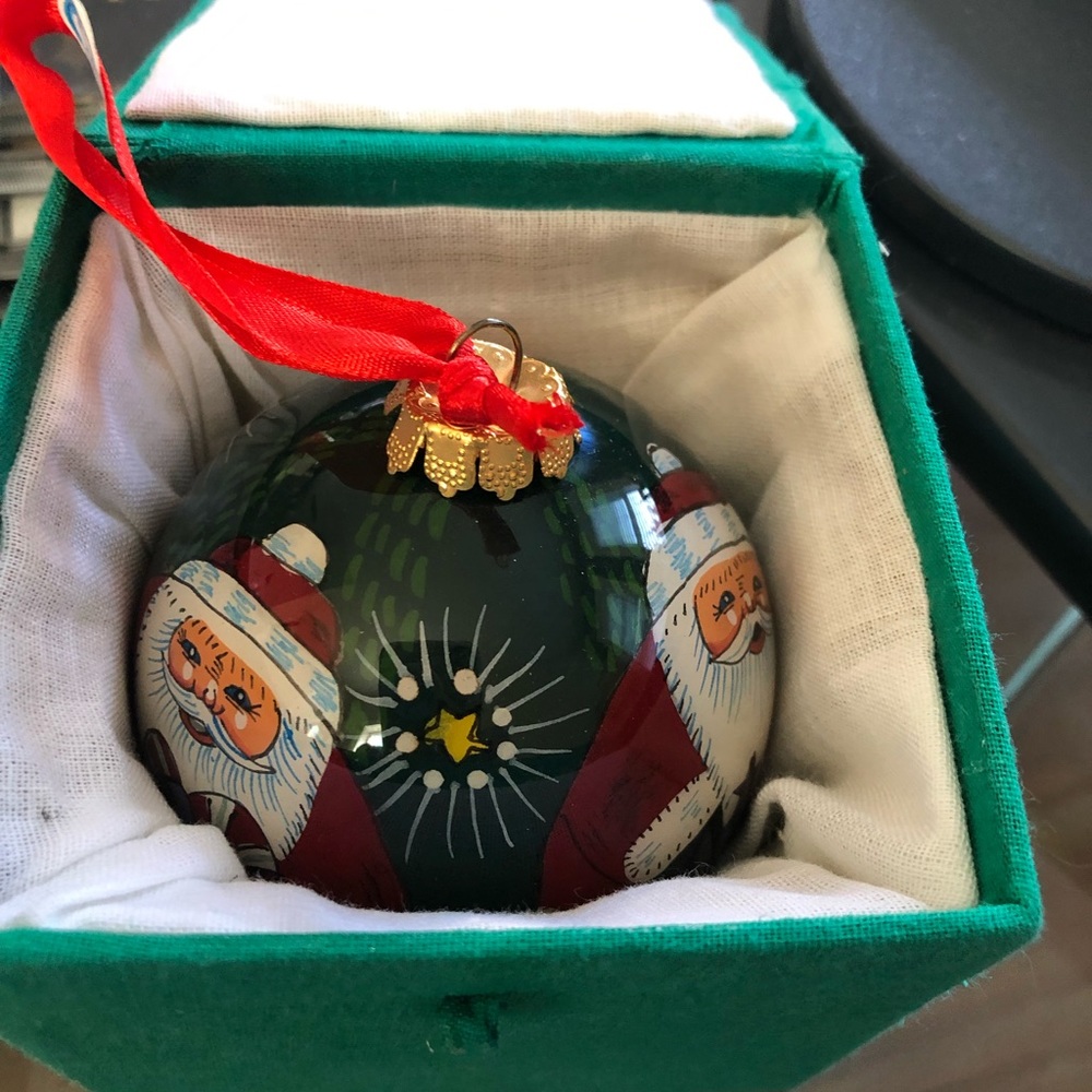 🎄 Eglemise Inside Art - Santa Ornament